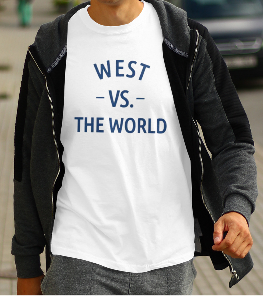 West Vs The World Minnesota Vikings Fan Gear T-Shirt