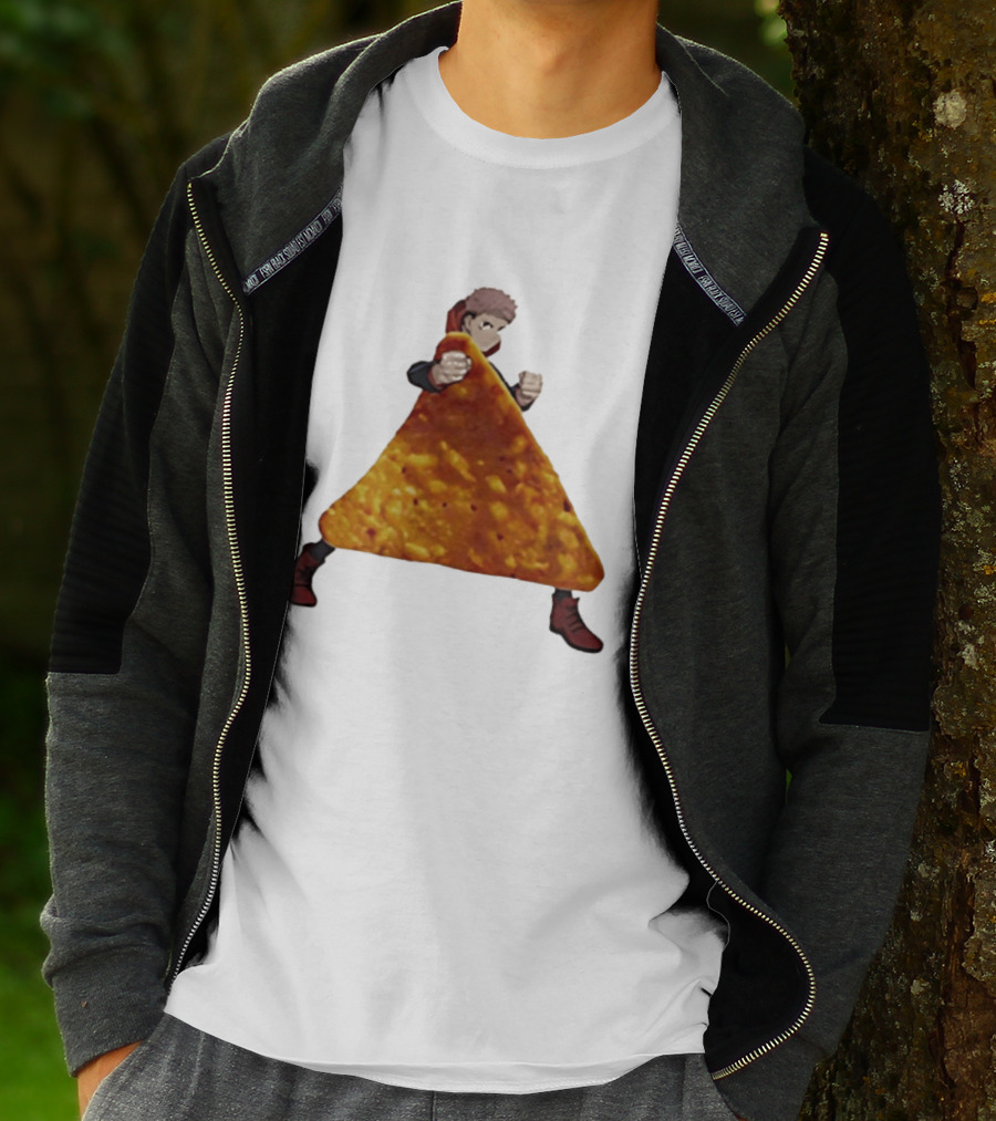 Yuji Itadori Dorito Jujutsu Kaisen Anime T-Shirt