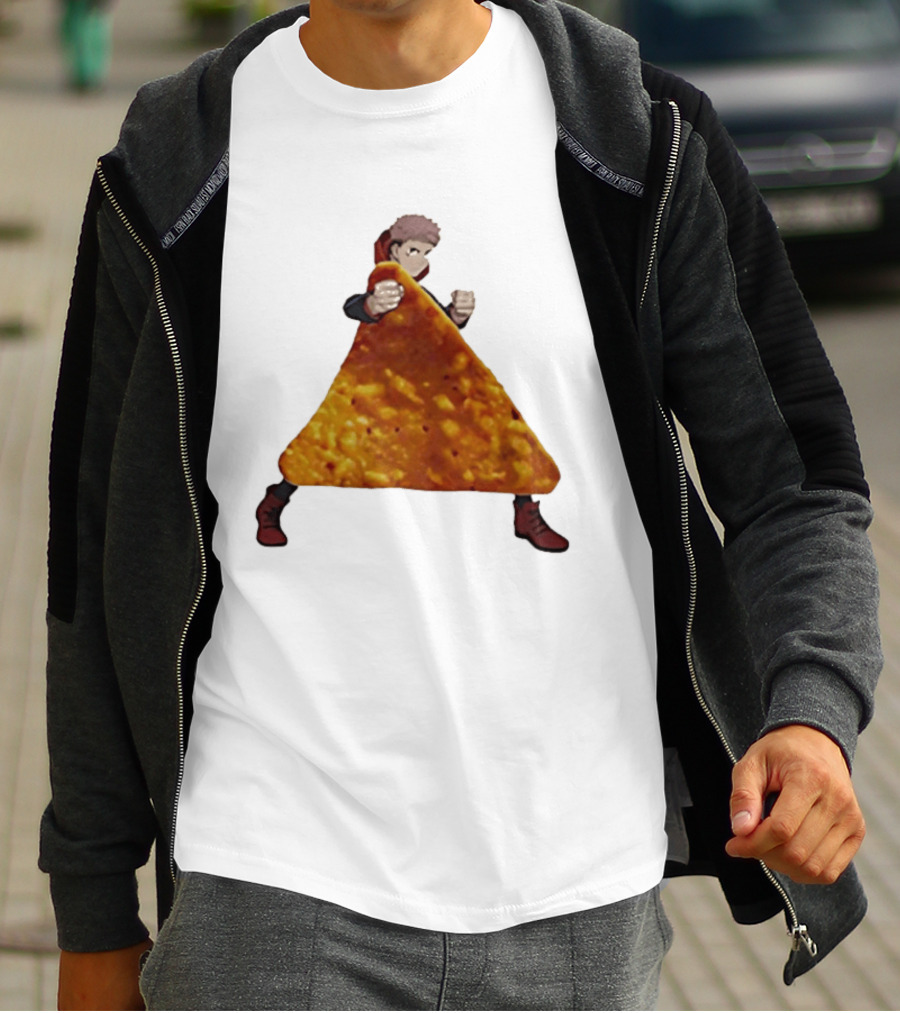 Yuji Itadori Dorito Jujutsu Kaisen Anime T-Shirt
