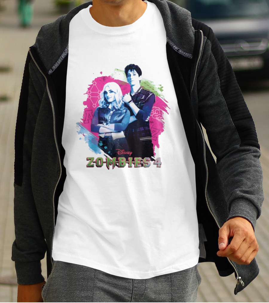 Zed And Addison Disney Zombies 4 Dawn Of The Vampires Movie T-Shirt