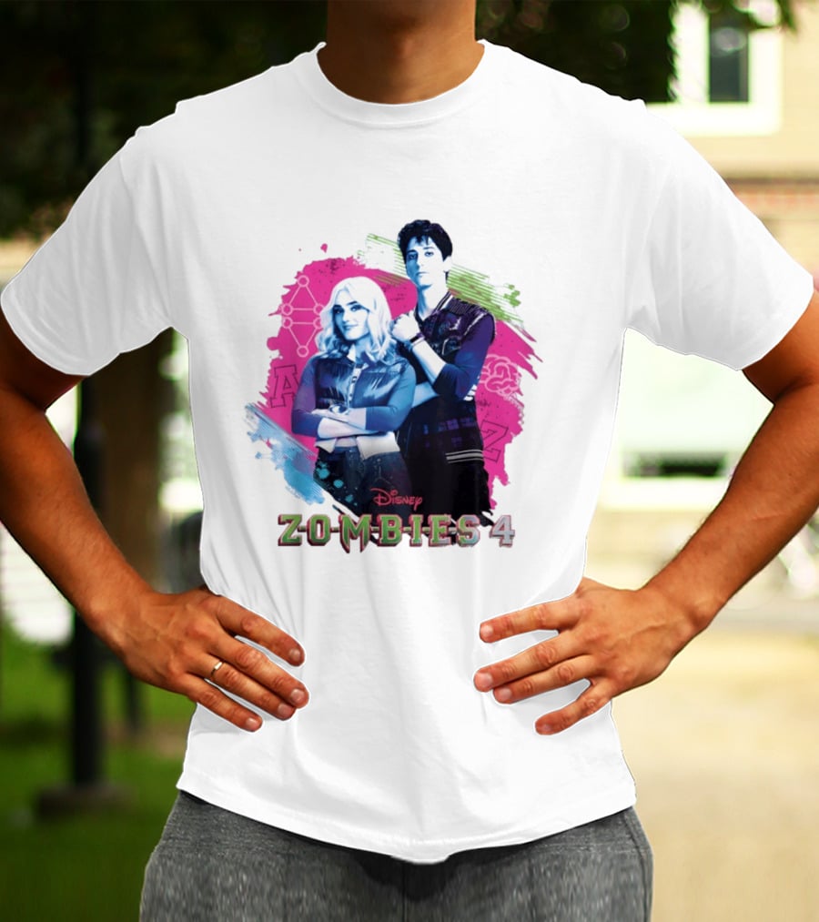 Zed And Addison Disney Zombies 4 Dawn Of The Vampires Movie T-Shirt