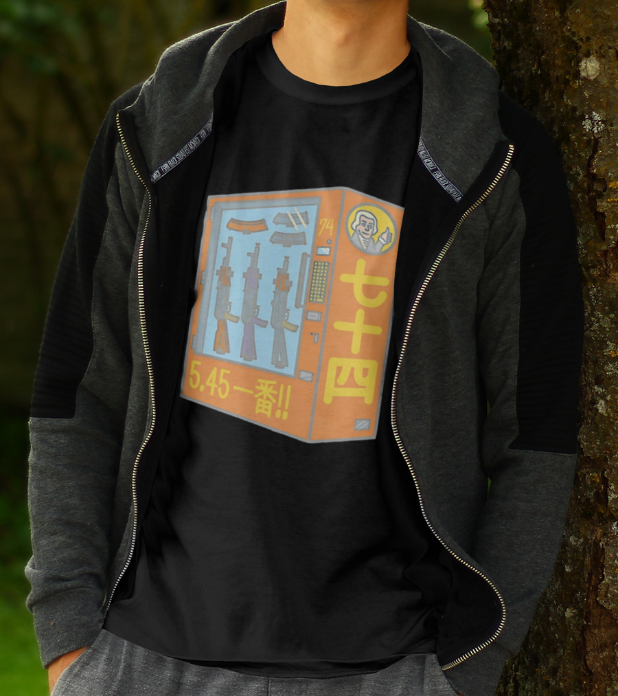 Vending Machine 74 Seven Four 5.45 Ichiban T-Shirt