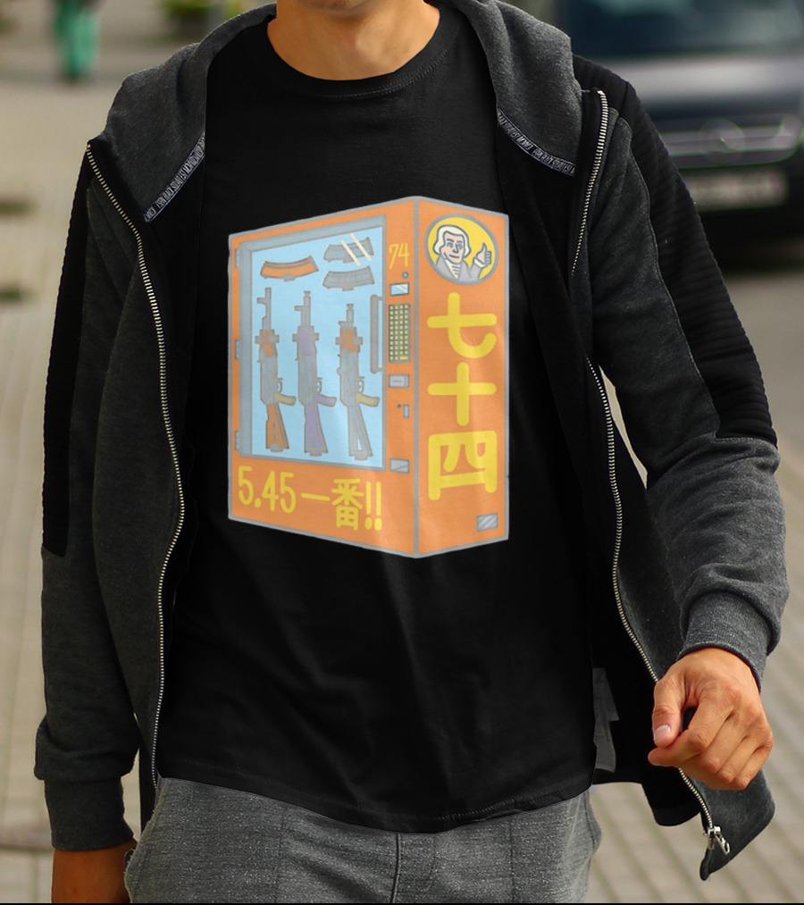 Vending Machine 74 Seven Four 5.45 Ichiban T-Shirt