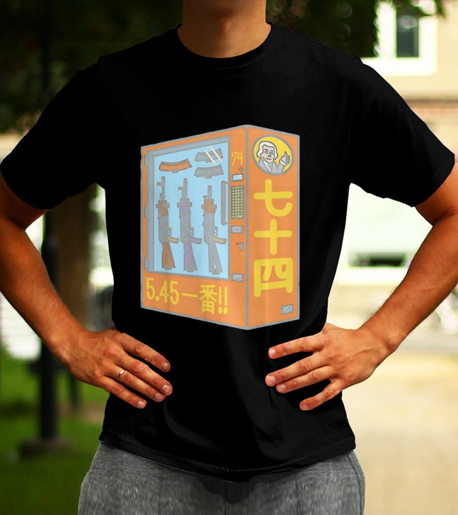 Vending Machine 74 Seven Four 5.45 Ichiban T-Shirt