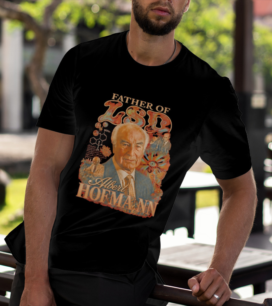 Father Of LSD Albert Hofmann Psychedelic T-Shirt