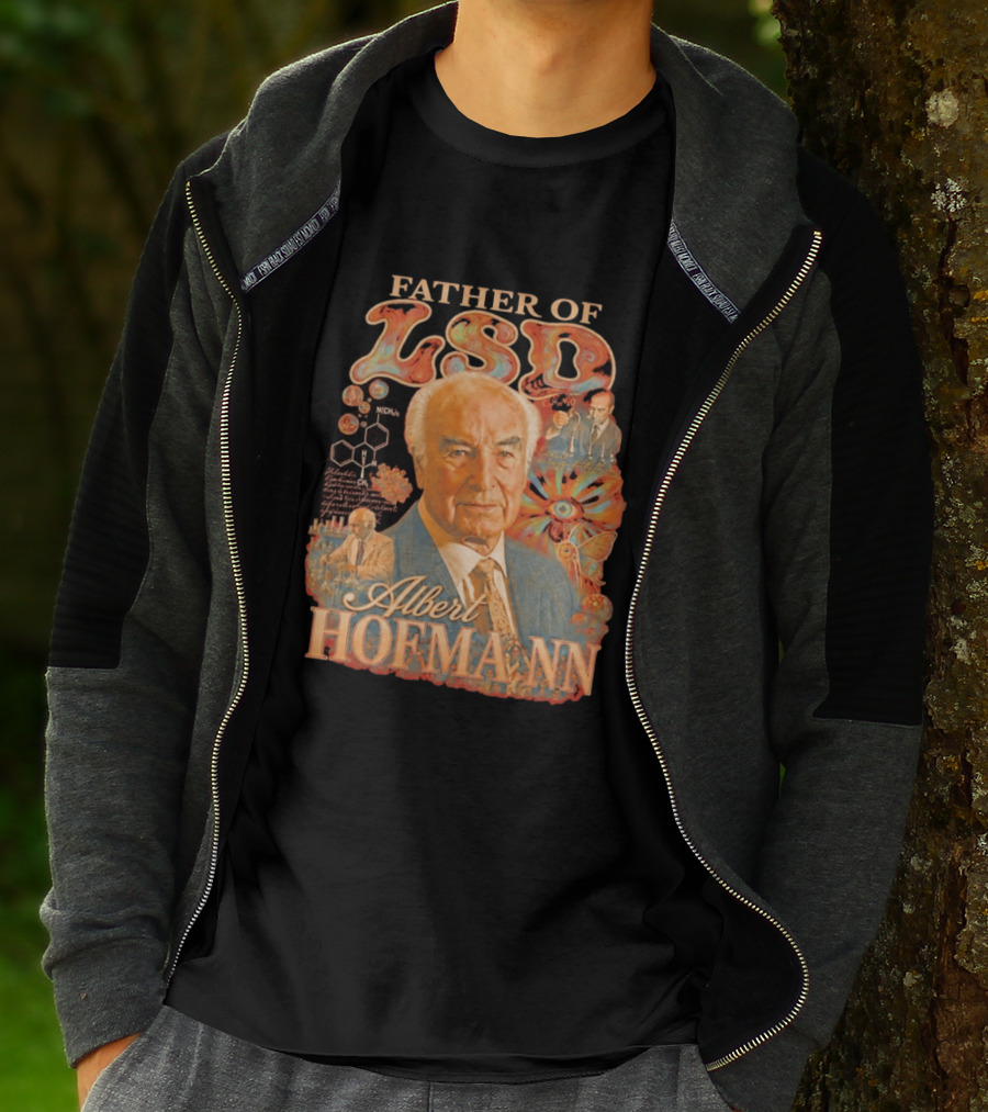 Father Of LSD Albert Hofmann Psychedelic T-Shirt
