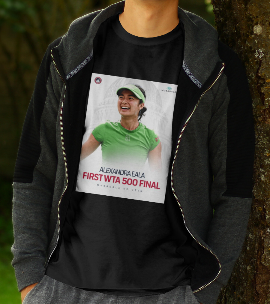 Alexandra Eala First WTA 500 Final Mubadala DC Open Capitol Building T-Shirt