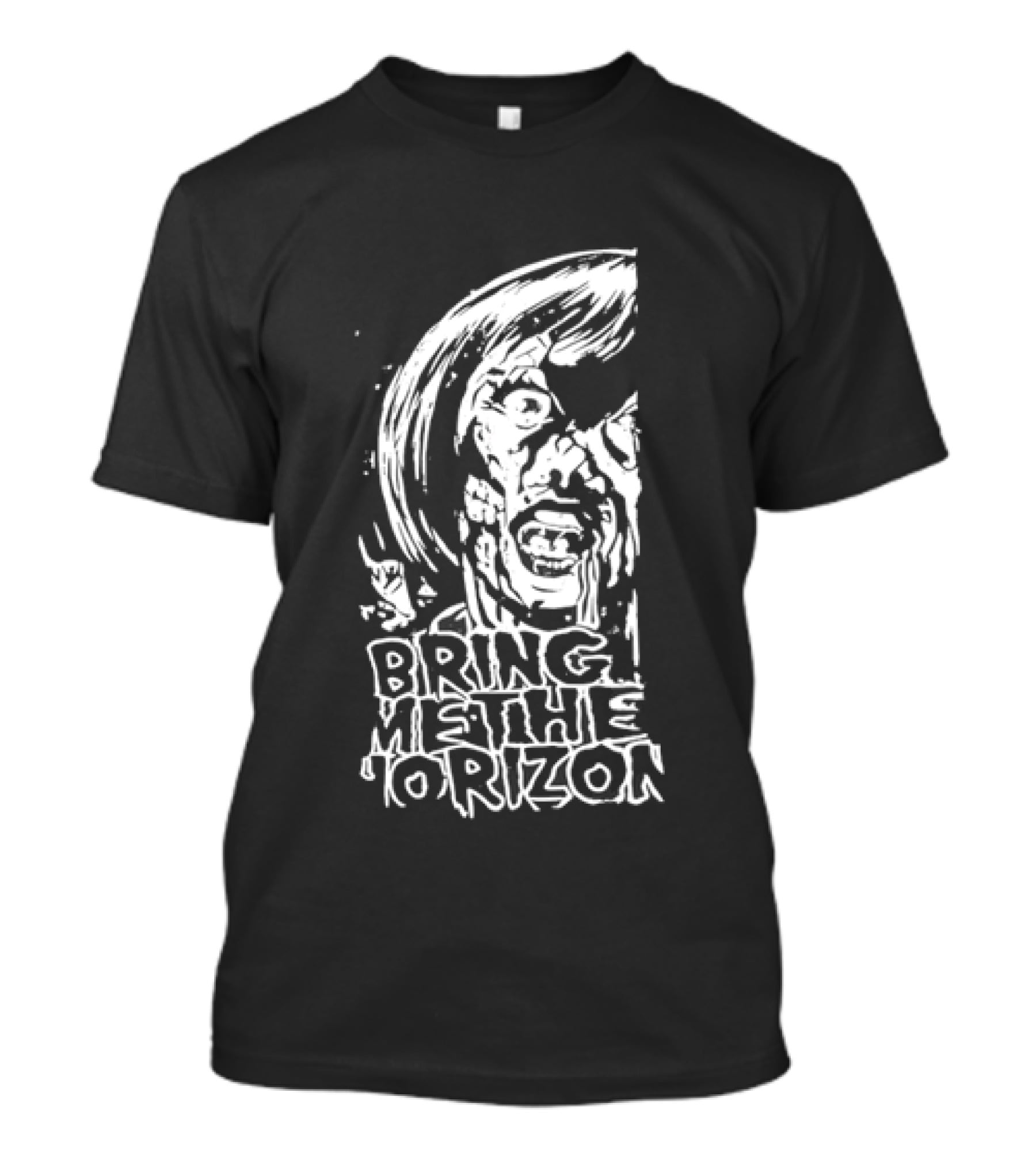 Bring Me The Horizon Distressed Zombie BMTH T-Shirt