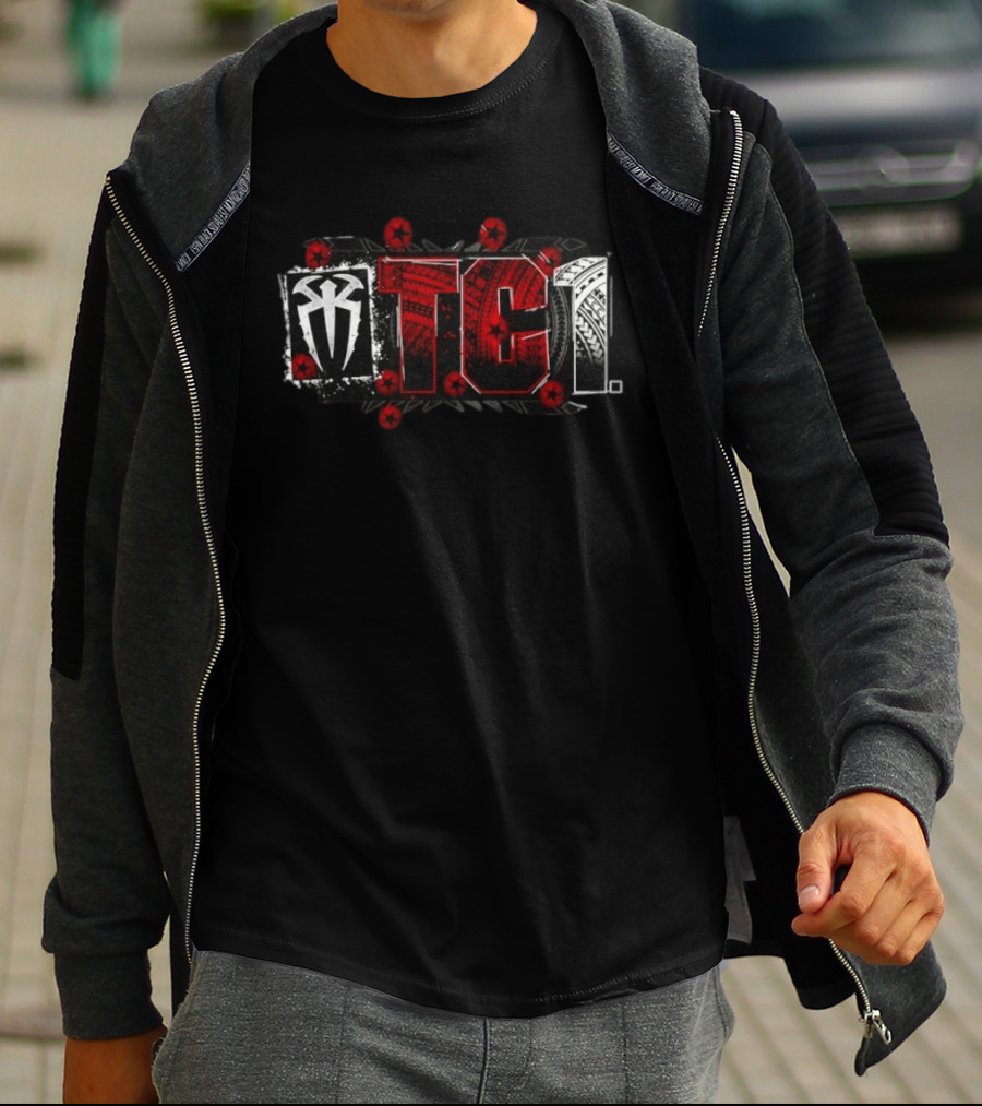 Roman Reigns Head Of The Table Wrestling OTC1 T-Shirt