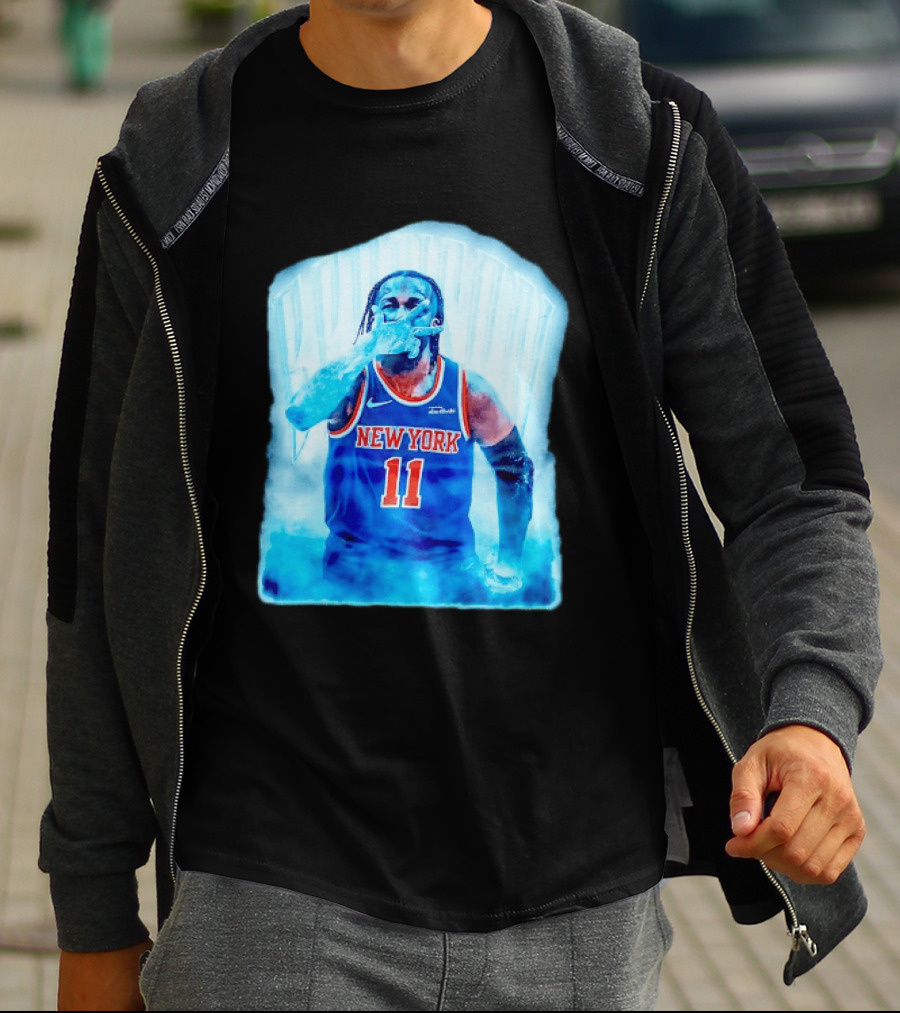Jalen Brunson New York Knicks Number 11 NBA Basketball Player T-Shirt