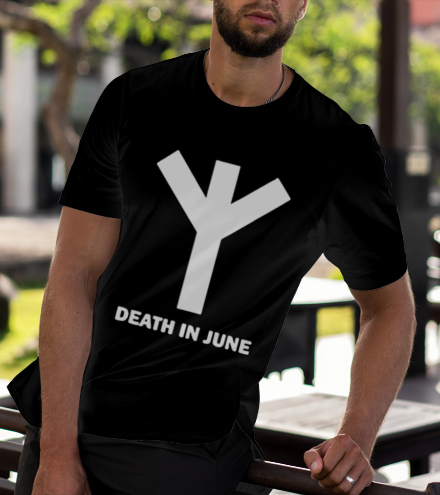 Death In June Neofolk Symbol Douglas Pearce T-Shirt