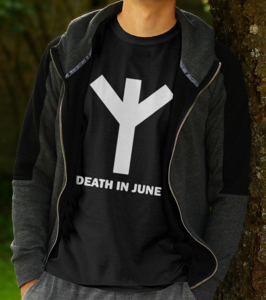 Death In June Neofolk Symbol Douglas Pearce T-Shirt