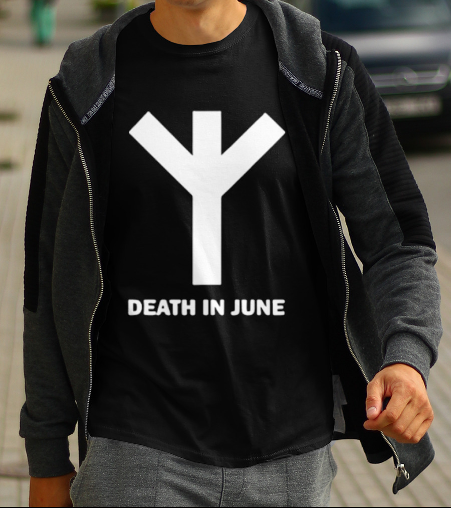 Death In June Neofolk Symbol Douglas Pearce T-Shirt