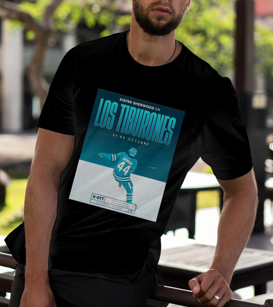 Kiefer Sherwood En Los Tiburones 31 De Octubre V OTT Nueva Calaverita De Azúcar Incluida T-Shirt
