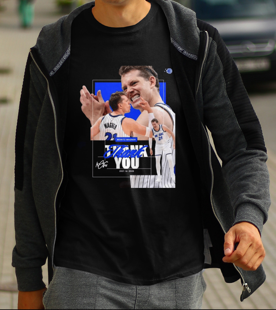 Thank You Moritz Wagner Orlando 2021 To 2026 T-Shirt