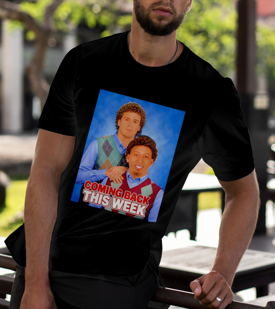 Edwin Diaz Kíke Hernandez Step Brothers Coming Back This Week T-Shirt