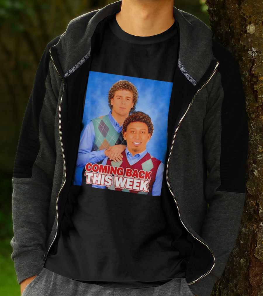 Edwin Diaz Kíke Hernandez Step Brothers Coming Back This Week T-Shirt