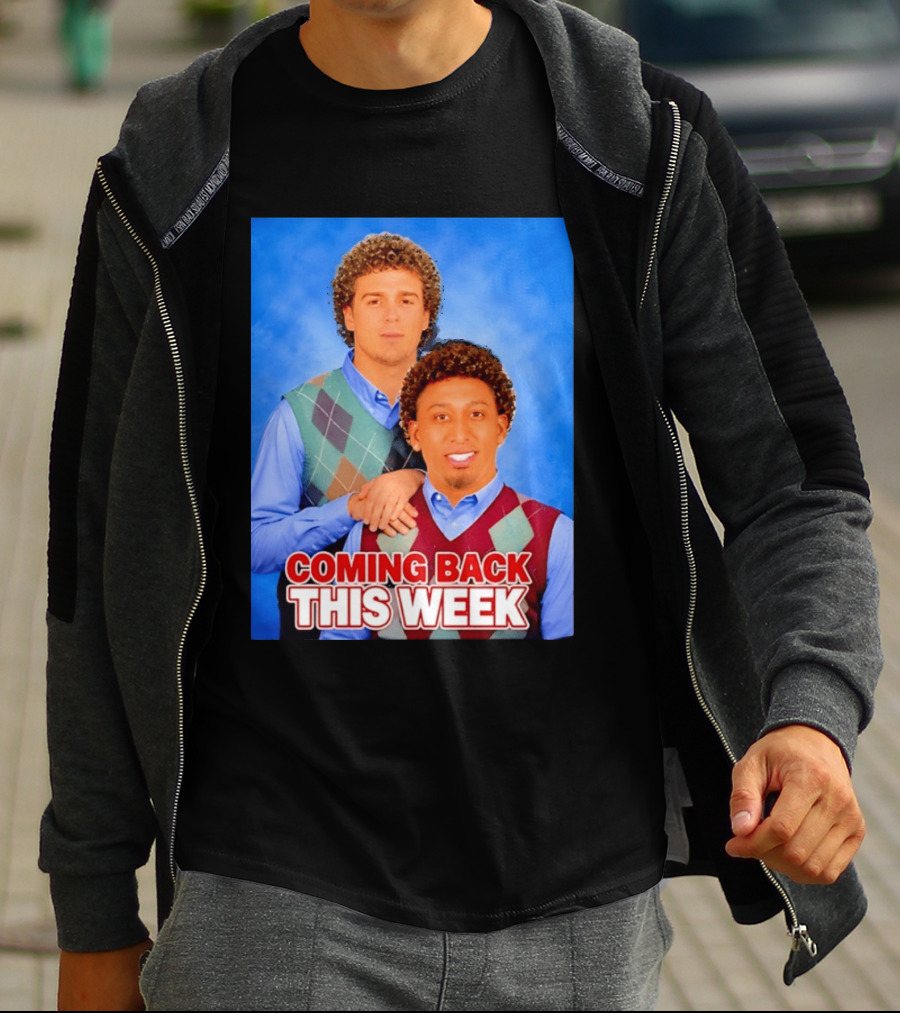 Edwin Diaz Kíke Hernandez Step Brothers Coming Back This Week T-Shirt
