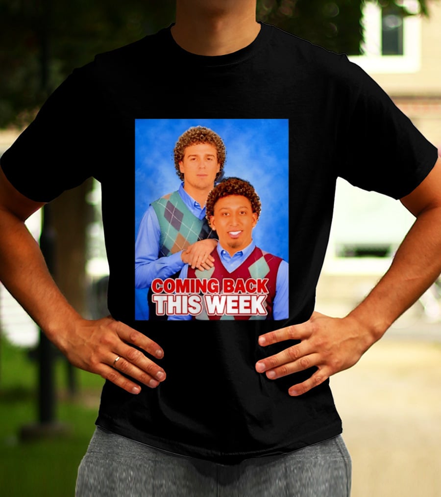 Edwin Diaz Kíke Hernandez Step Brothers Coming Back This Week T-Shirt