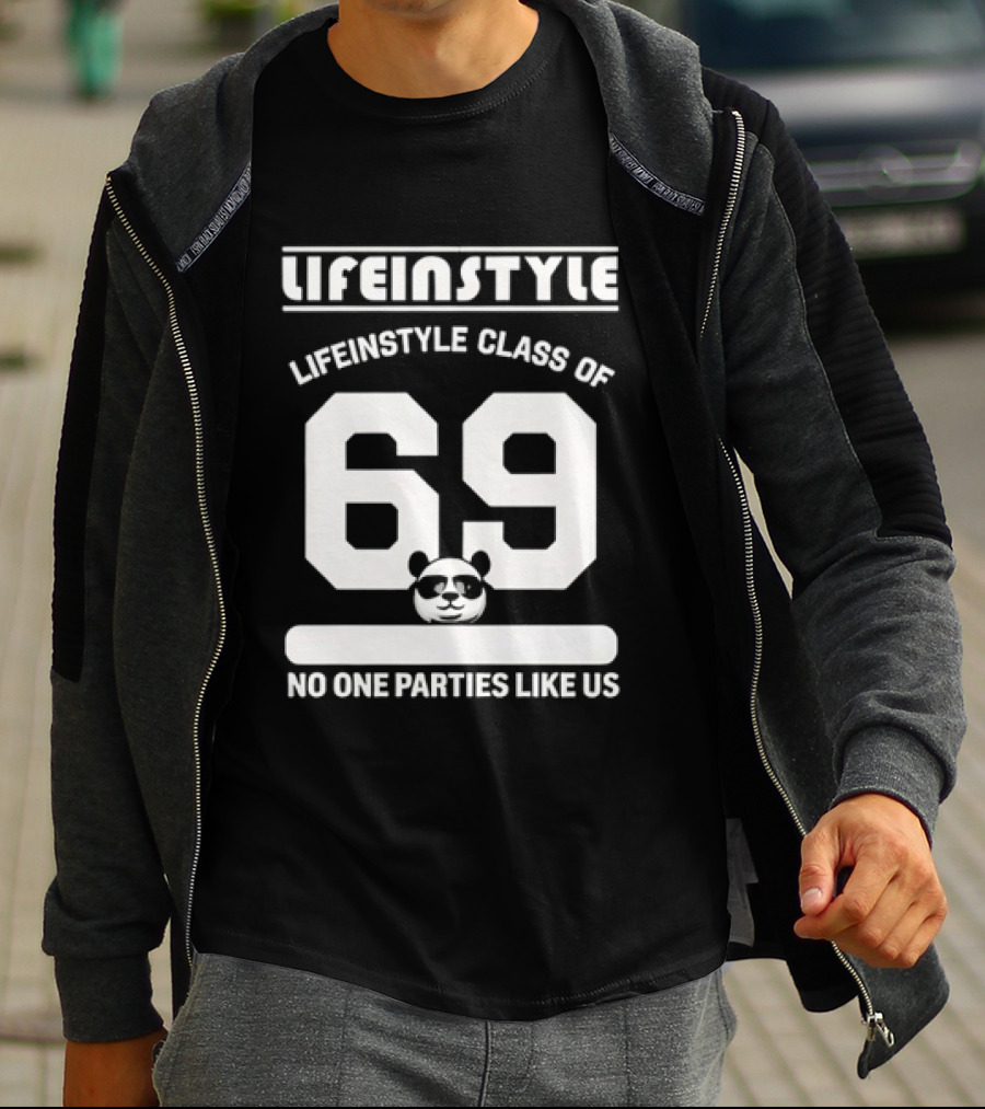 Lifeinstyle Class Of 69 No One Parties Like Us T-Shirt
