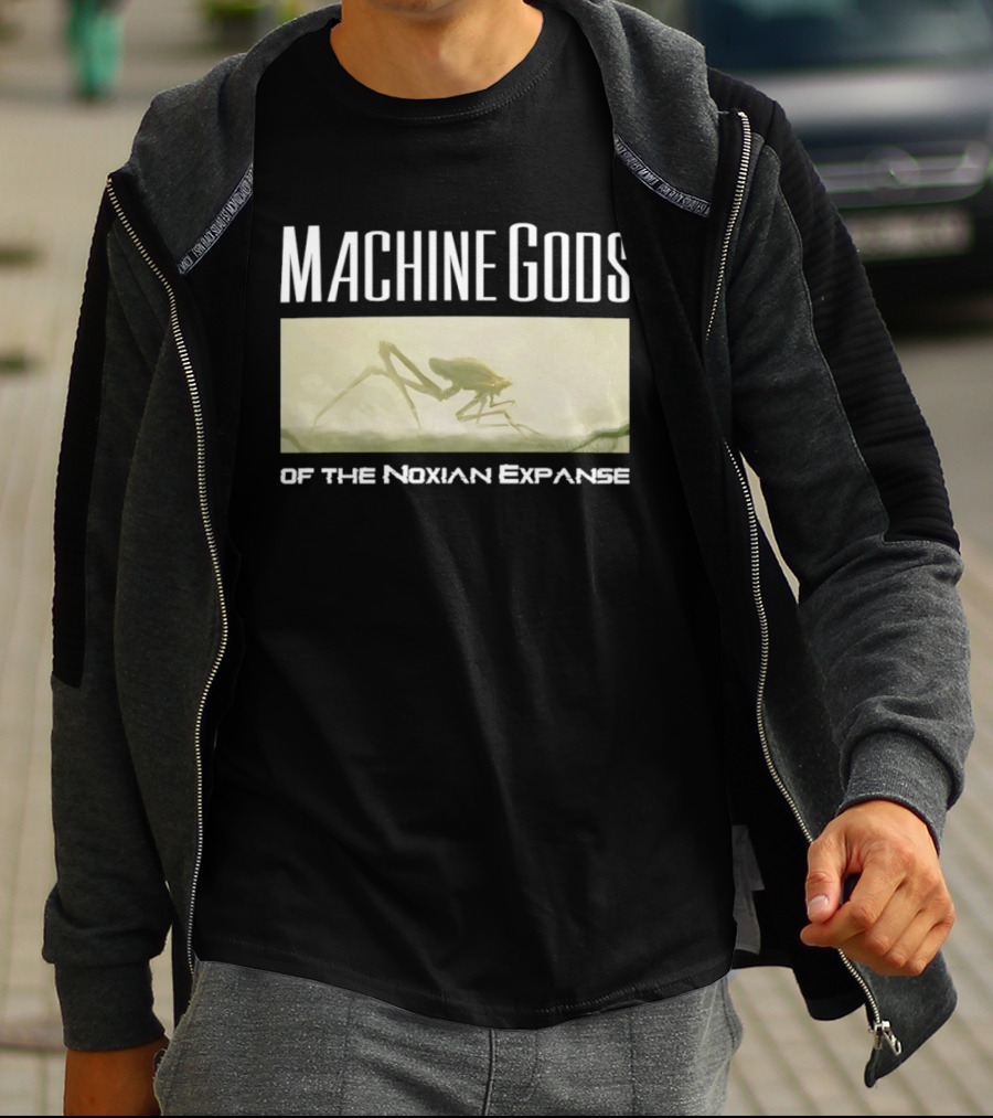 Machine Gods Noxian Expanse Sci Fi Creature T-Shirt