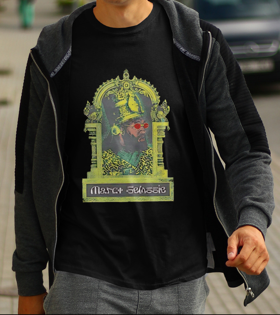 Marcf Selassie Bootleg Rap Ornate T-Shirt
