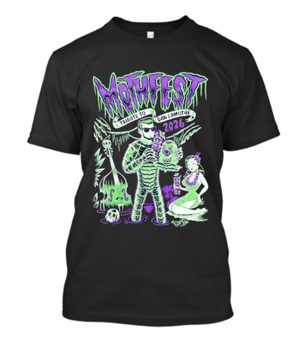 Mothfest Tribute To Dan Lamothe 2026 Creature T-Shirt