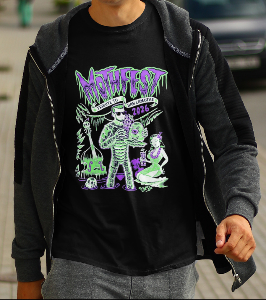 Mothfest Tribute To Dan Lamothe 2026 Creature T-Shirt