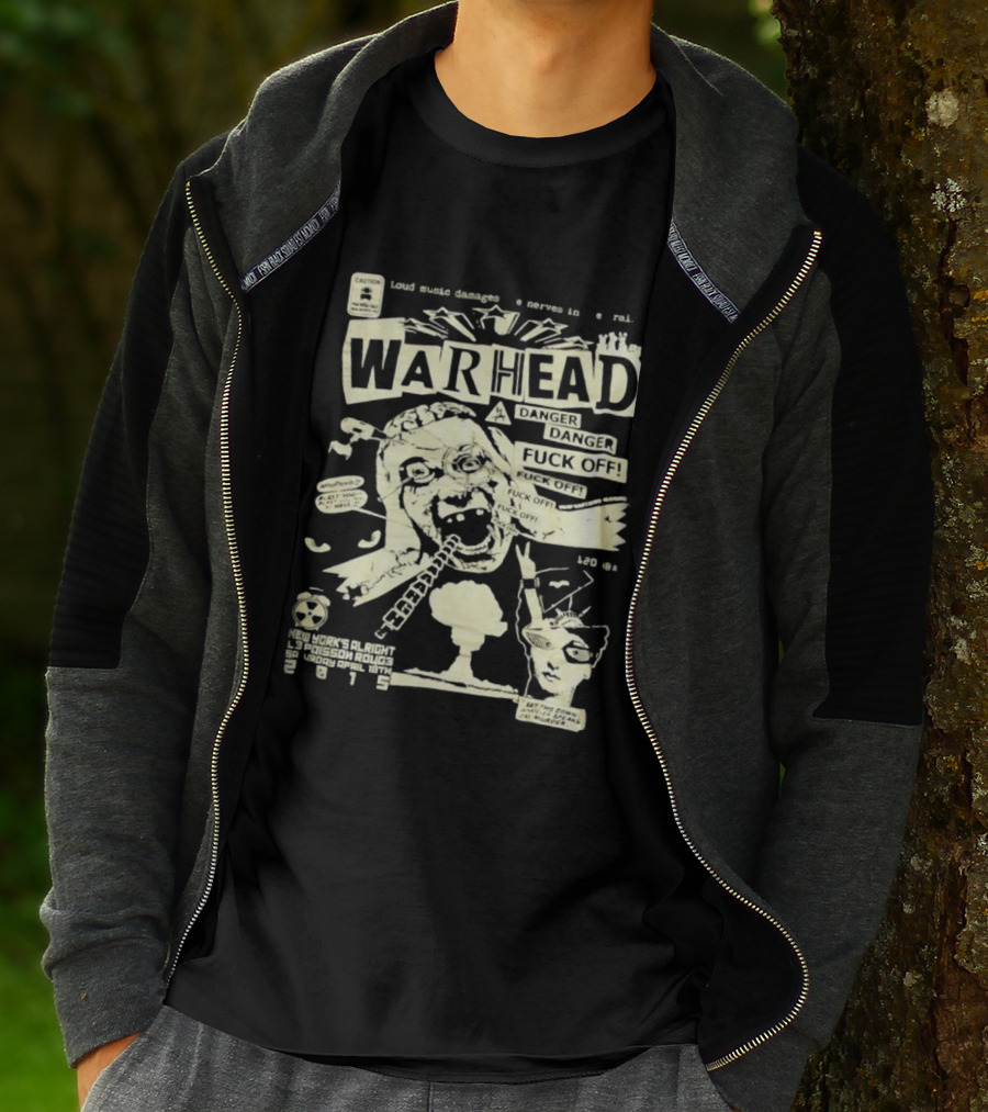 Warhead New York's Alright Crossboro Bridge Hardcore Distressed Danger T-Shirt