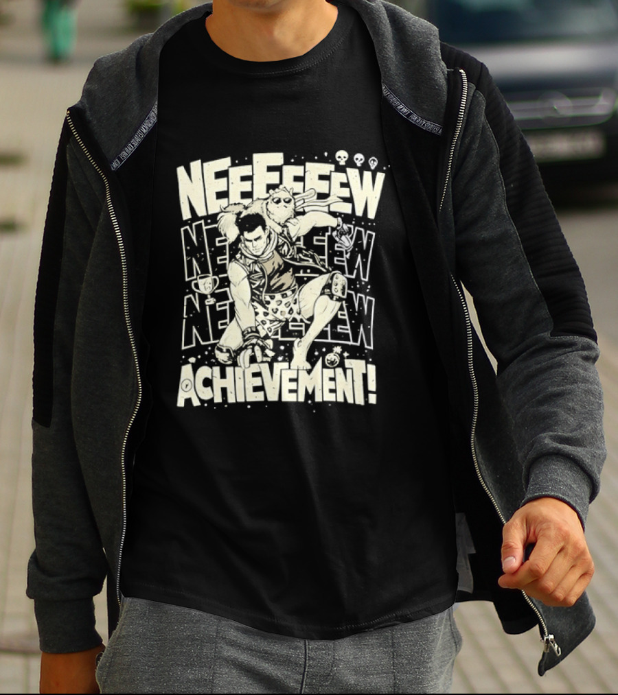 NEEEEW NEEEW NEEEW NEEEW ACHIEVEMENT Gaming Video Game Gamer T-Shirt