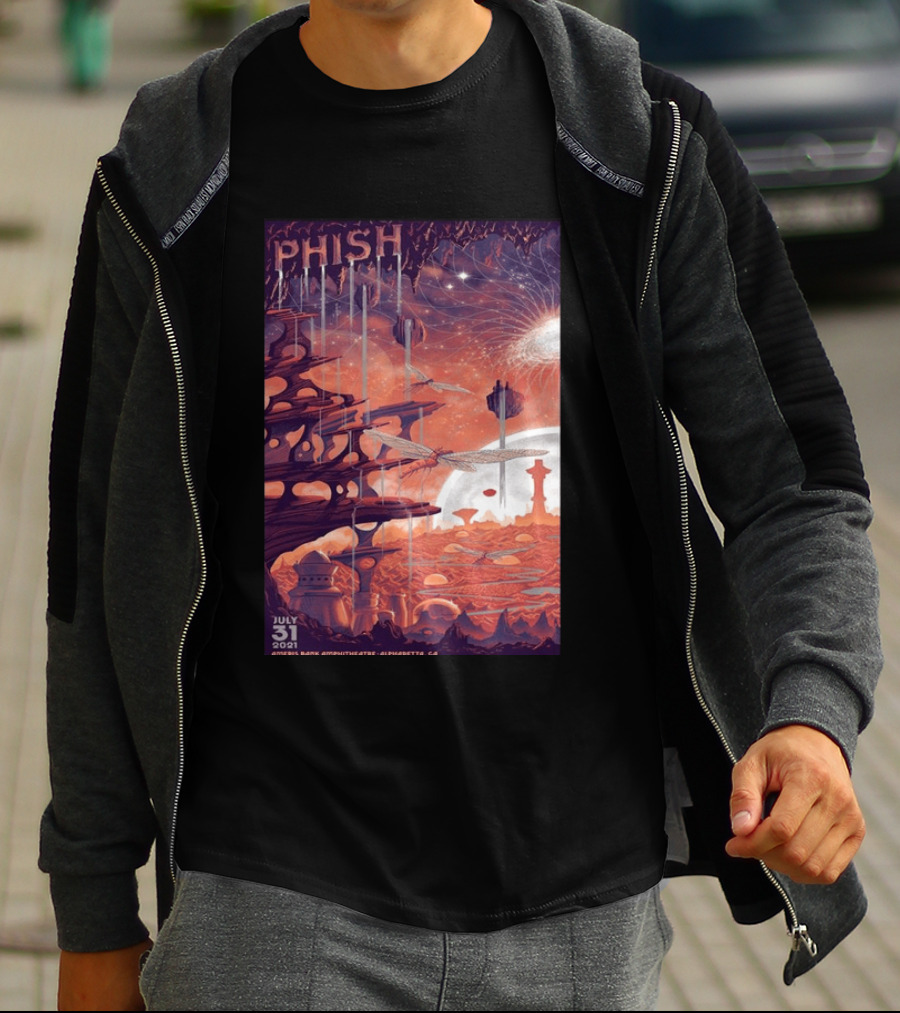 Phish Concert Alpharetta GA July 31 2021 T-Shirt