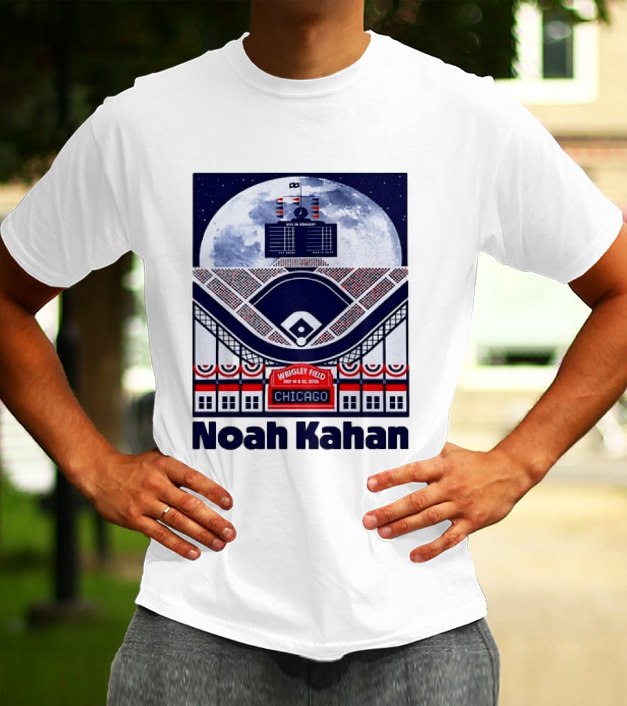 Noah Kahan Live In Concert Wrigley Field July 14 15 2023 Chicago T-Shirt