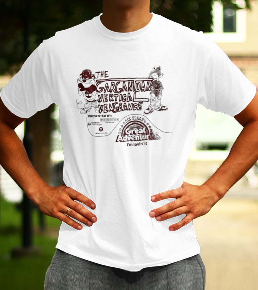 The Gargantuan Vertical Vengeance Great Adventure Series B T-Shirt