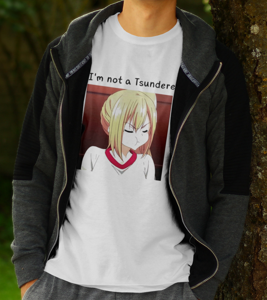 I'm Not A Tsundere Mai Kawakami Anime Character Expression T-Shirt