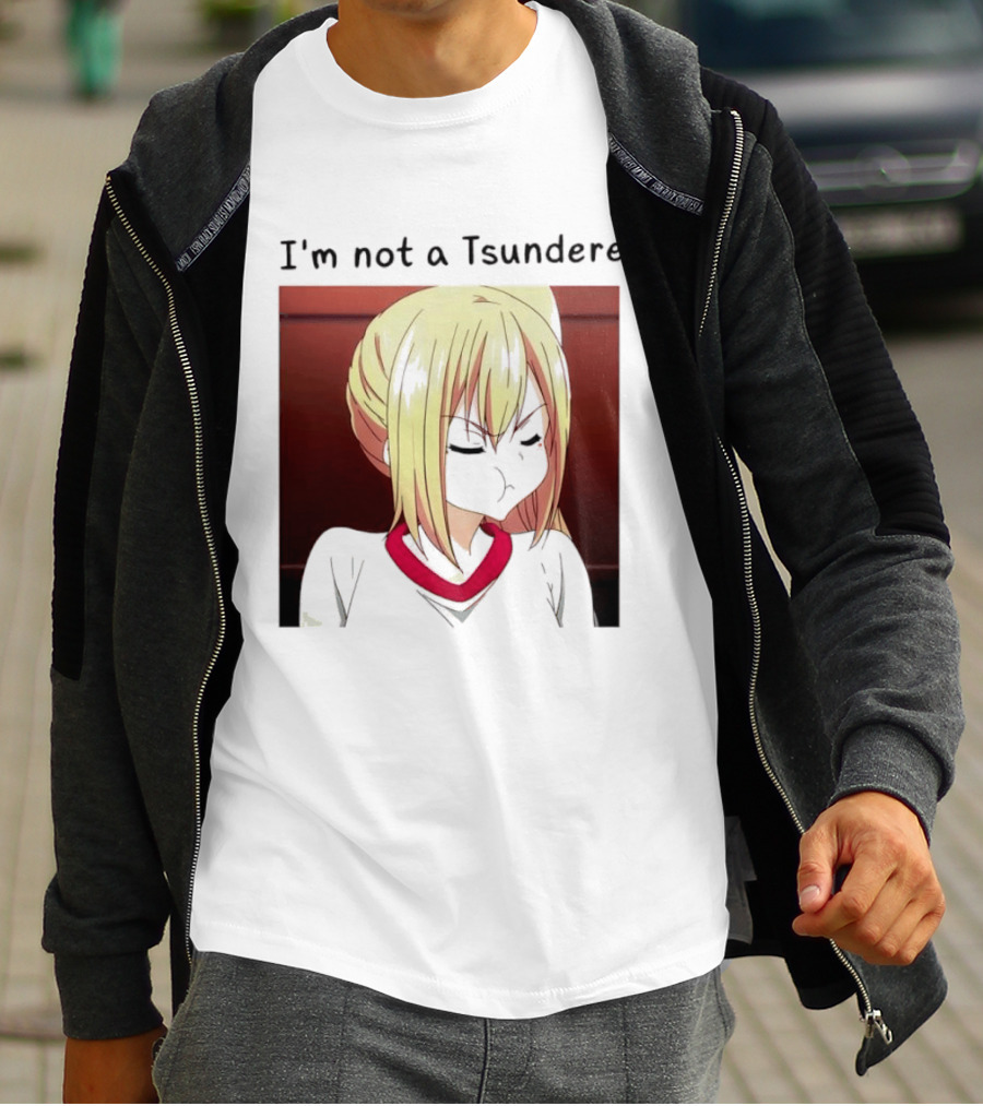 I'm Not A Tsundere Mai Kawakami Anime Character Expression T-Shirt
