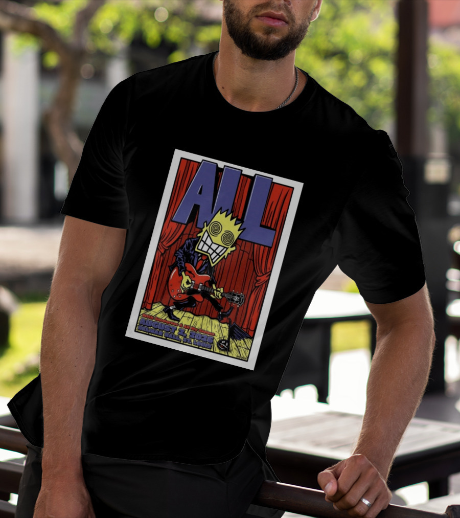 ALL Band August 21 2026 Delmar Hall St Louis With Snodgrass And All My Senses T-Shirt