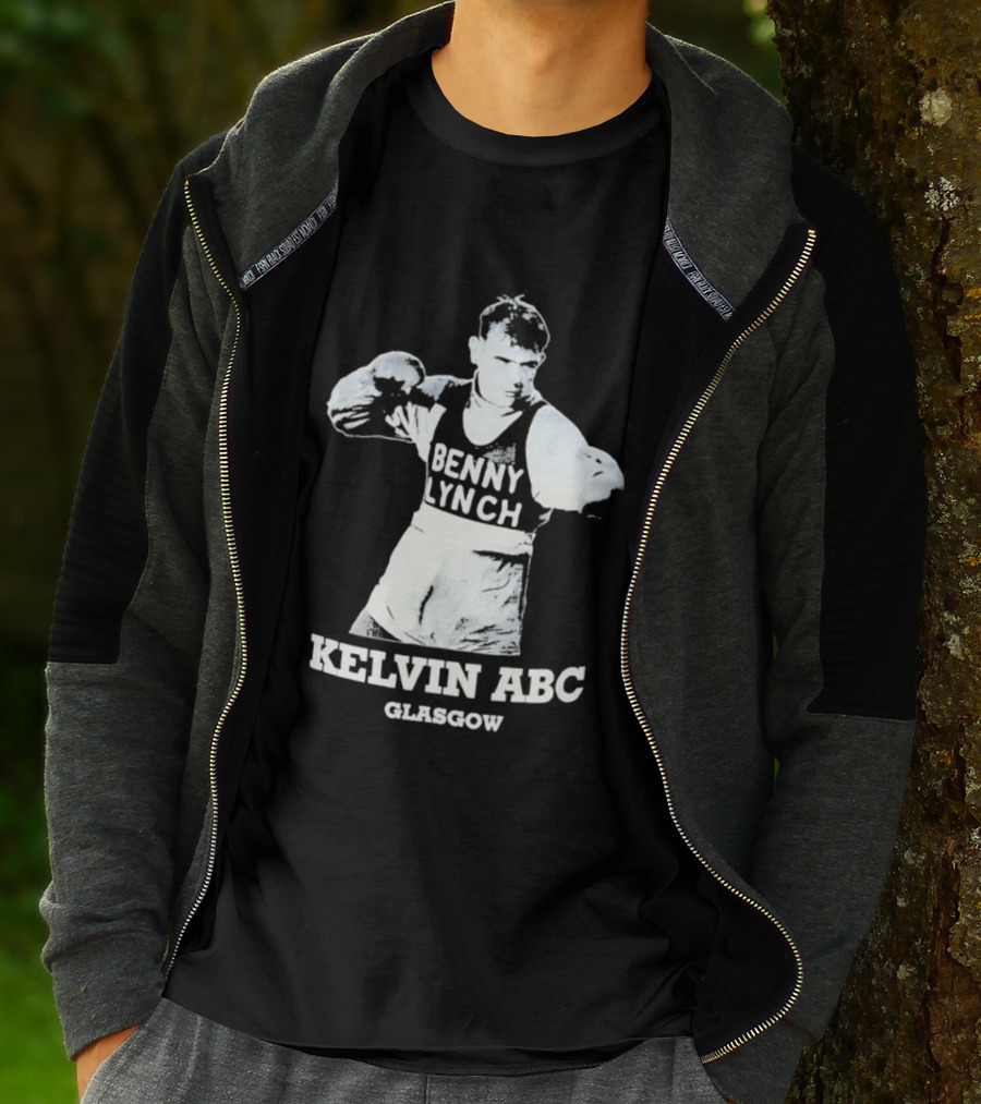 Benny Lynch Kelvin ABC Glasgow Boxing Legend T-Shirt