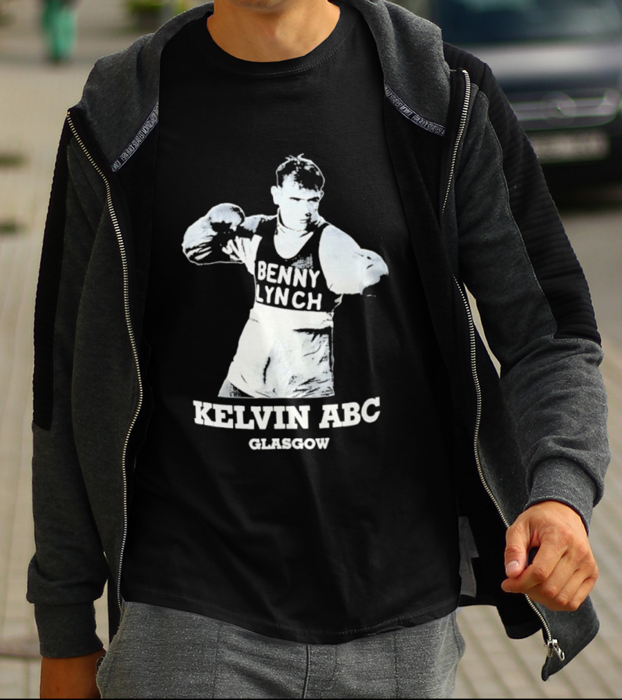 Benny Lynch Kelvin ABC Glasgow Boxing Legend T-Shirt