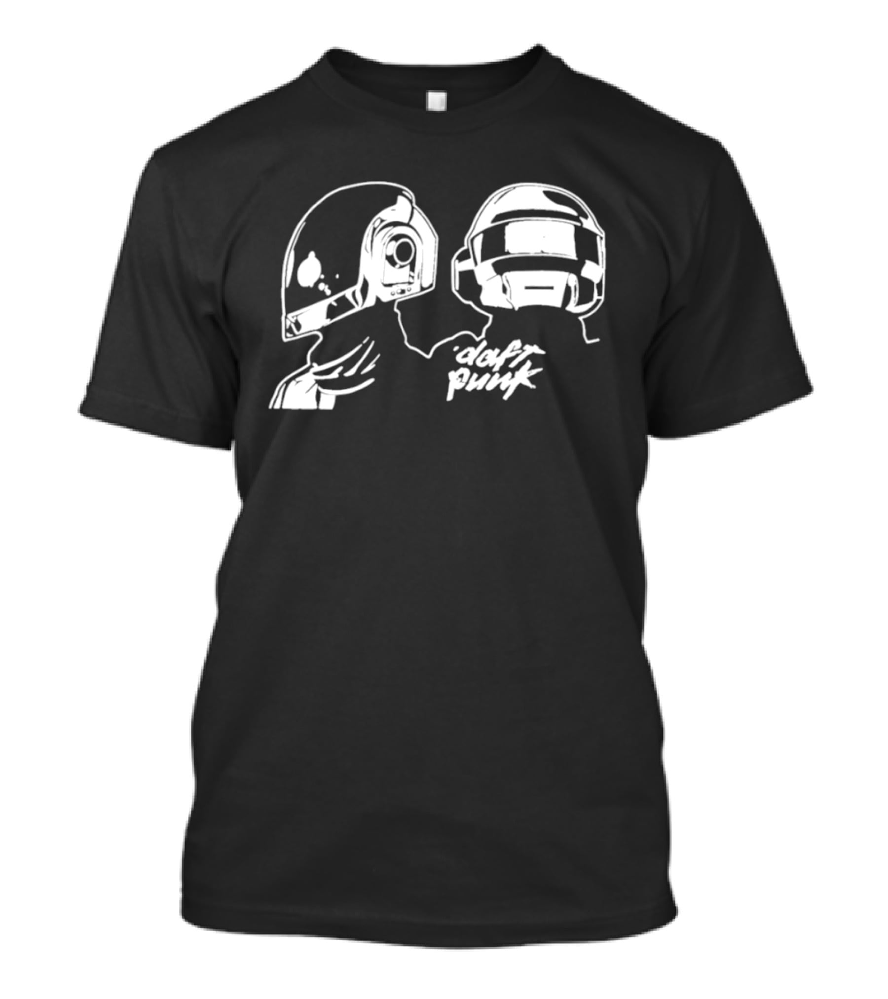 Daft Punk Helmet Duo Electronic Music Guy Manuel De Homem Christo T-Shirt