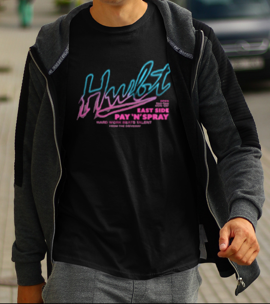 Hwbt Store East Side Oversized Lost And Found Hard To Pretend Knowing Me Knowing You T-Shirt