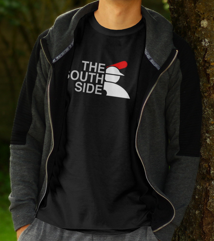 The South Side Baseball Icon With Red Cap T-Shirt