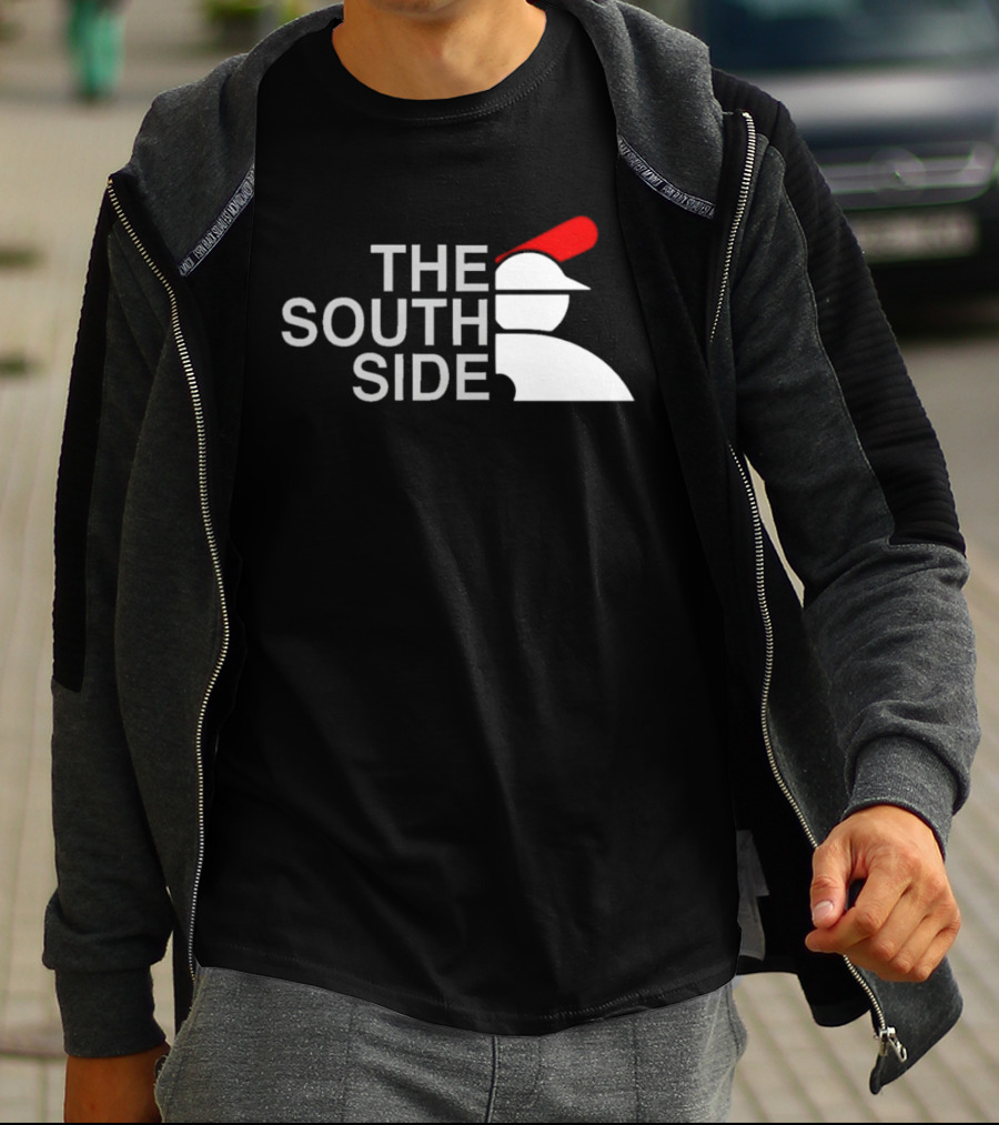 The South Side Baseball Icon With Red Cap T-Shirt