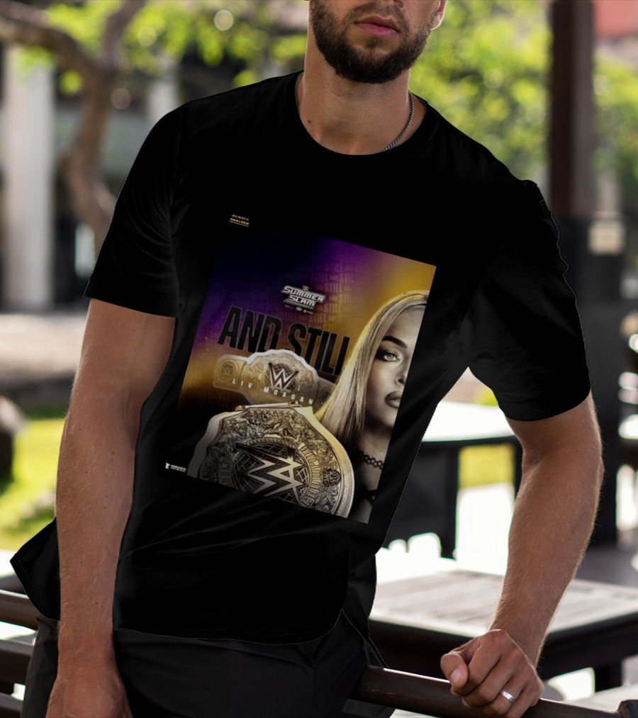 WWE Summer Slam And Still Liv Morgan Championship T-Shirt