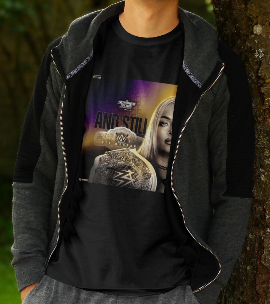 WWE Summer Slam And Still Liv Morgan Championship T-Shirt
