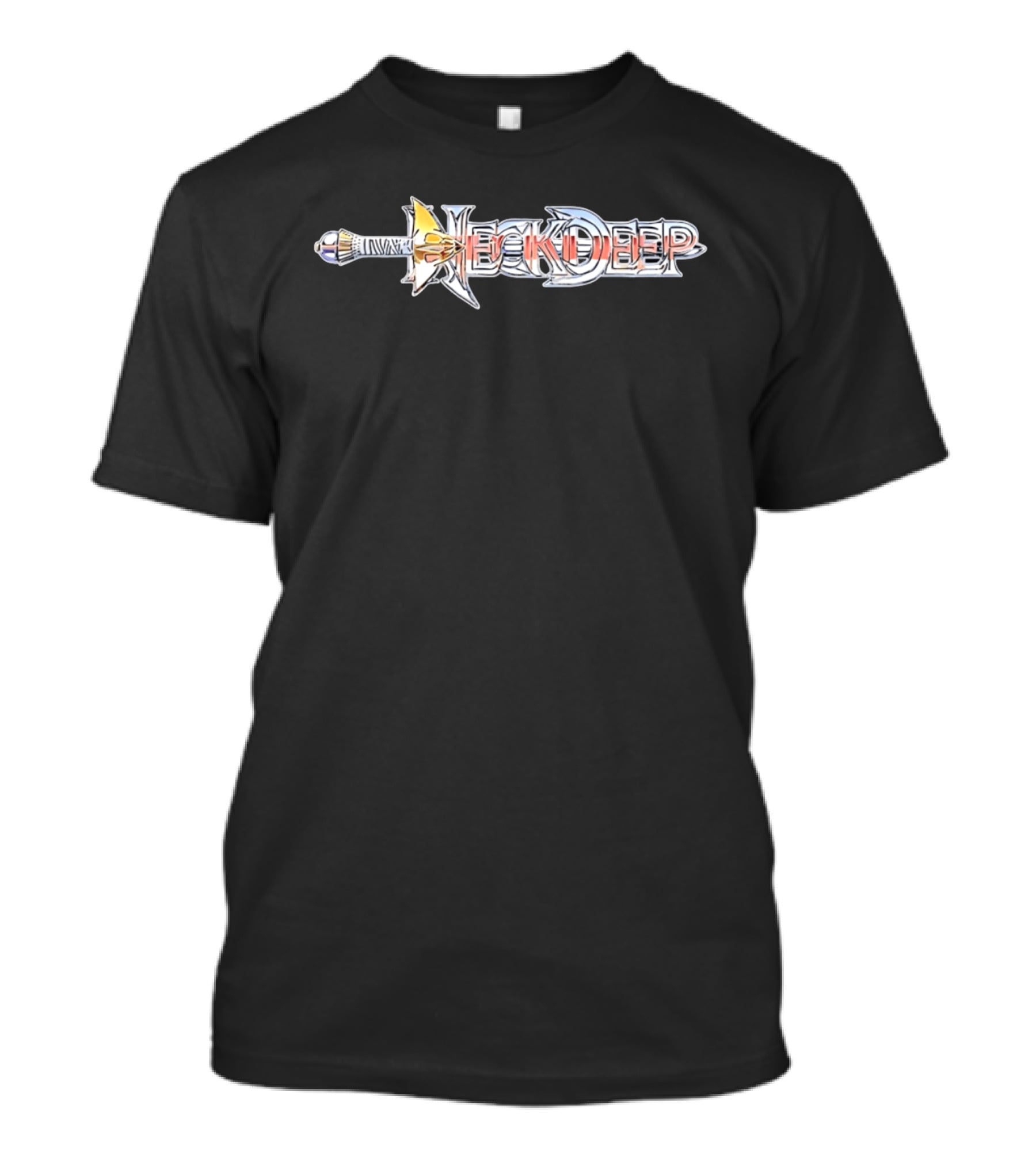 Neck Deep Sword Pop Punk Alternative Rock T-Shirt