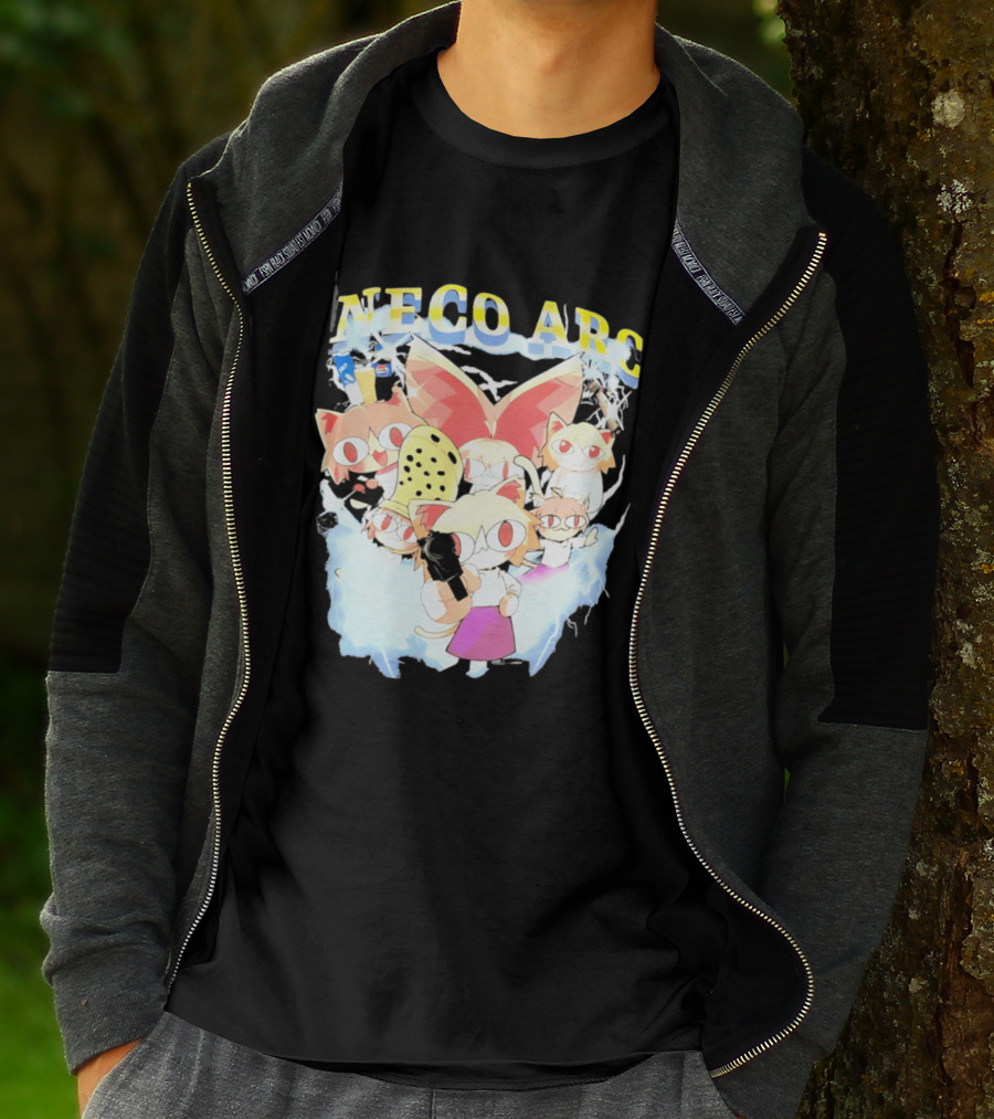 Neco Arc Tsukihime Type Moon Anime Character Collection T-Shirt
