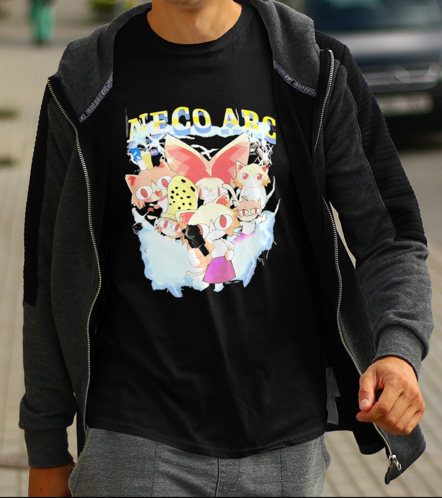 Neco Arc Tsukihime Type Moon Anime Character Collection T-Shirt