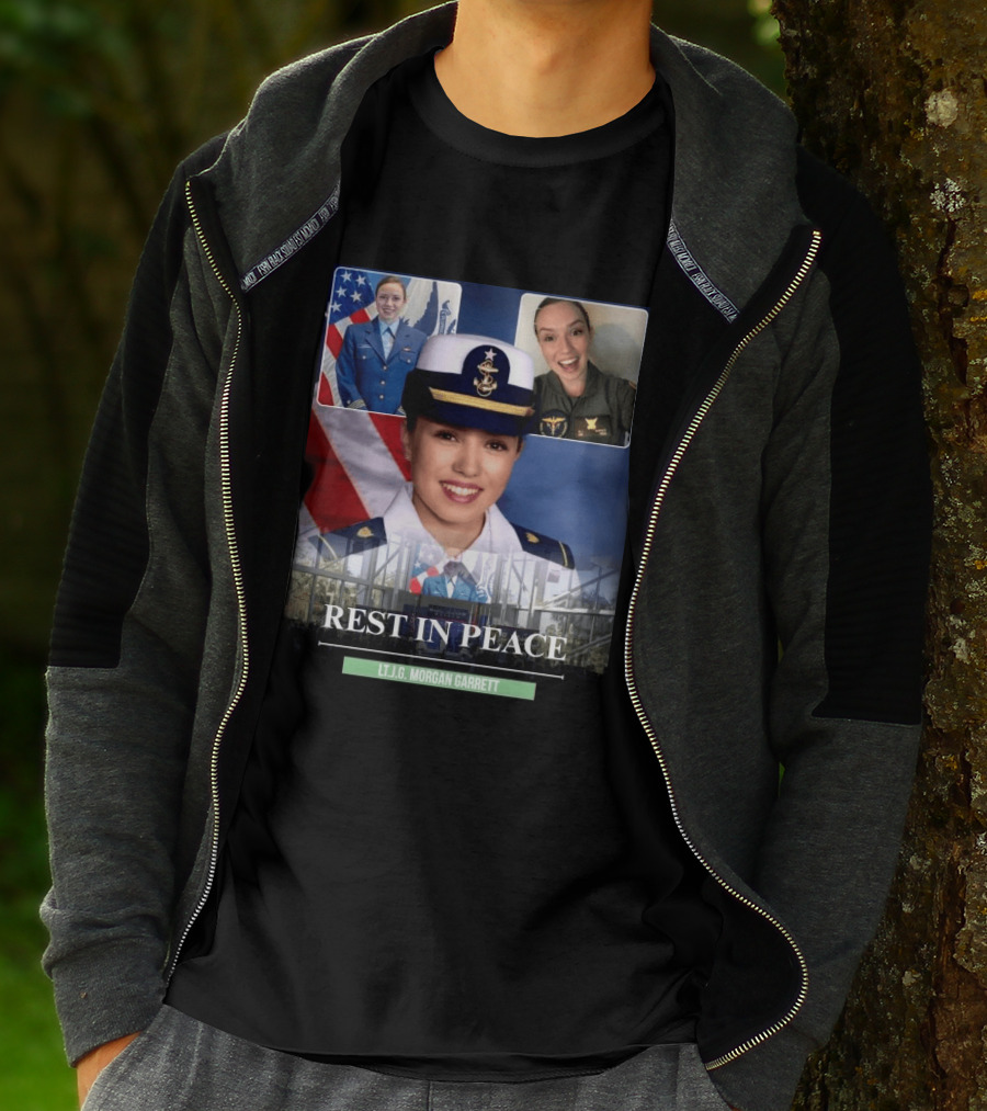 Rest In Peace LT.J.G. Morgan Garrett Memorial Honor T-Shirt