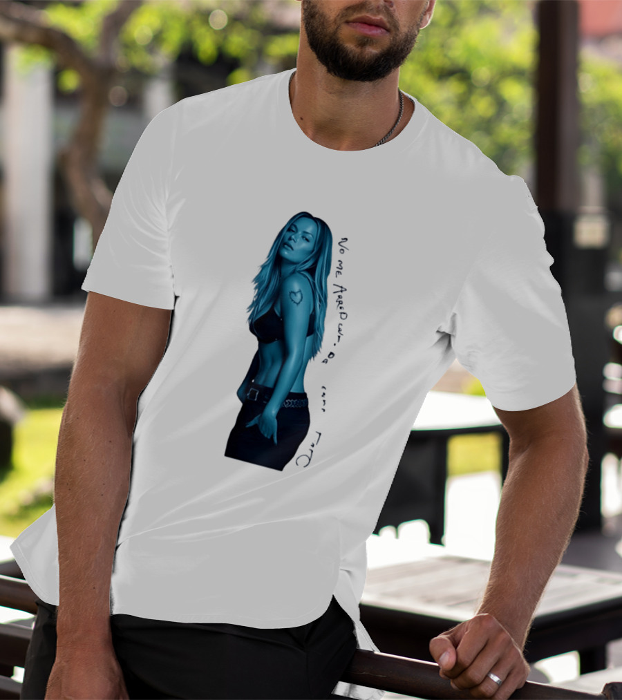Karol G No Me Arrepiento De Ser De Tanto Blue T-Shirt