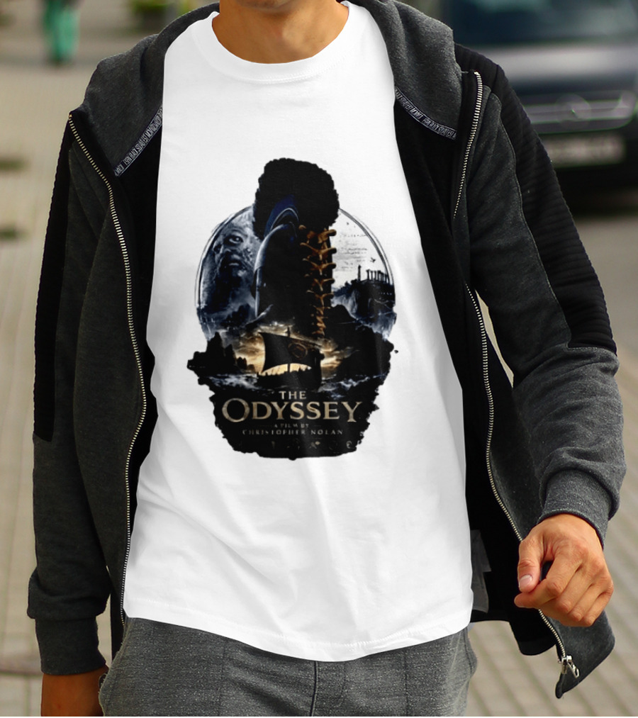The Odyssey Film By Christopher Nolan Featuring Odysseus Mythical Hero T-Shirt